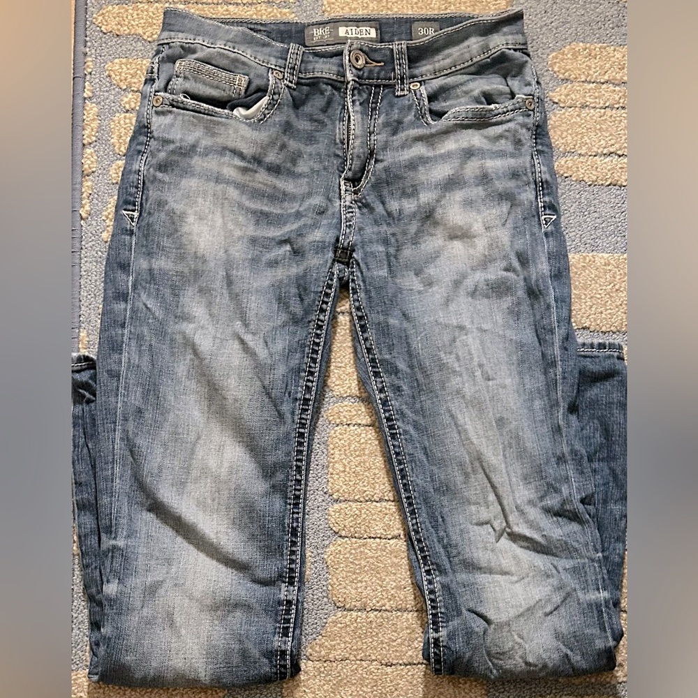 BKE Aiden Faded Bootcut Denim